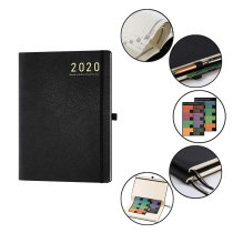Customized 2022 Leather Agenda Business Planner with Stickers