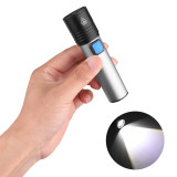 1000Lumens mini T6 Camping Mini zoomable adjustable handled hunting led flashlight suit for Hog Predator Coyotes
