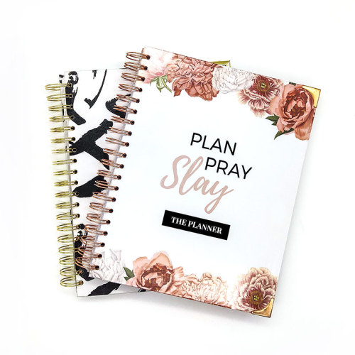 2020 2021 Custom Printing Paper Cover Spiral Prayer Planner