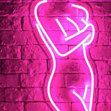 Hot Design Home Bedroom Decoration Custom Body Neon Light Sign Wall Mounted Advertising Neon Sign