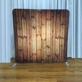 Fashion trade show display equipment tension fabric pillow case backdrop display stand