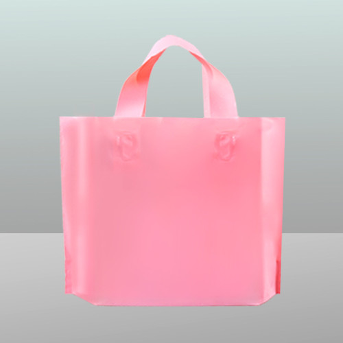 finepackage wholesale high quality printing logo handle plastic shopping bag
