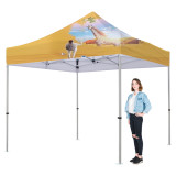 Most Popular Custom Canopy Foldable Popup Outdoor Exhibition Booth Trade Show Tents Advertising Pop Up Display Aluminum Tent