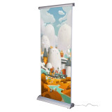wholesale Portable trade show banner display roll up electric roller printing fabric roll up stand