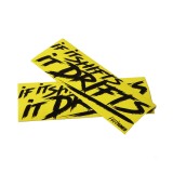 uv printing car removable windshield security vinyl sticker