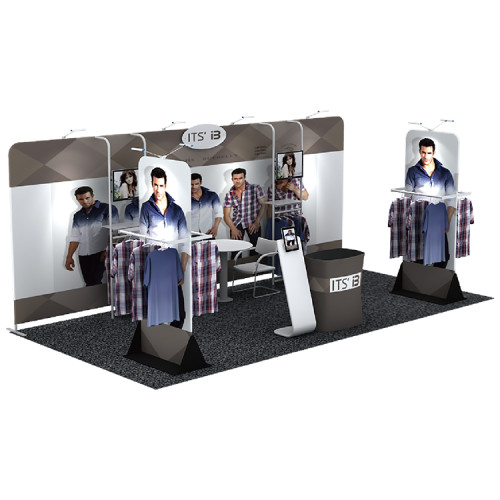 portable 10 x 20 fabric display photo booth for sale