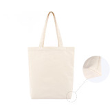 12oz Cheap Customized Logo Tote Shopping Bag Cotton Canvas Bag Custom Silk Item Style Pattern Letter Promotion Bags
