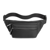 2021 Wholesale fashion fanny pack custom waterproof running belt bags men crossbody reflective waist bag with earphone hole