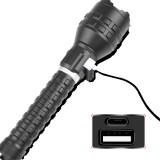 Super XHP160 Powerful Led flashlight 5000 lumen Torch Rechargeable Tactical Flashlight 18650/26650 USB led Torch Hunting light