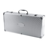 Hot selling AL-K003 10-Piece BBQ Stainless Steel Barbecue Grilling tool set with Aluminium Case