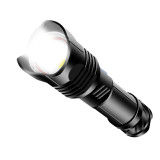 2500 Lumens 1*26650 Battery with Power Indicator Aluminium Alloy Body XHP99 LED 3 Modes Dimming Zoomable Rechargeable