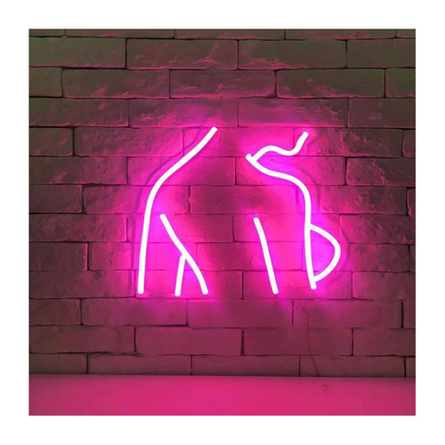 Hot Design Home Bedroom Decoration Custom Body Neon Light Sign Wall Mounted Advertising Neon Sign