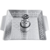 Beer Can Chicken Holder Stainless Steel Roaster Rack Vertical BBQ Roasting Holder Grill Accessories Vegetables Grill Basket