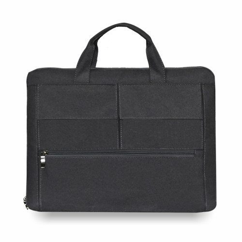 Laptop Sleeve Compatible with 13-16 inch MacBook Air MacBook Pro Notebook Computer Polyester Multifunctional Briefcase Bag Grey