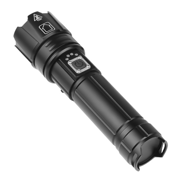 2000lumen high quality bright cob light flashlight tactical led rechargeable flashlight