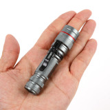 New rechargeable led flashlight zoomable promotional mini flashlight pussy