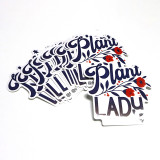 Customized Printed Vinyl Cartoon Sticker Decorative Die Cut Logo Stickers For Laptop