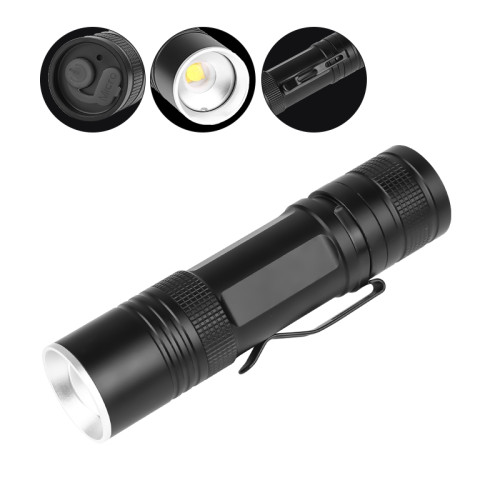 LED Handheld Flashlight Beam Distance 1000 Meter Flashlight For Outdoor