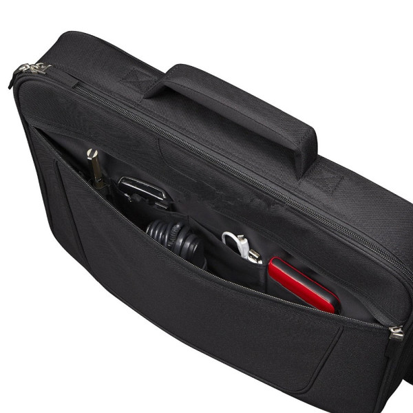 New Design 13 Inch Waterproof Nylon Laptop Handbag For Macbook Pro With Adjustable Shoulder Strap And Pocket For Mouse,Black