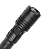 2000 Lumens 26650 Battery Aluminium Alloy Body XHP90 LED 3 Modes Dimming Zoomable Rechargeable Powerful Bright Flashlight