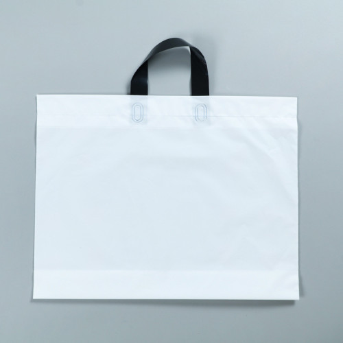 factory wholesale custom high quality personalized printing logo handle plastic shopping bag
