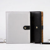 Custom Print Refill A5 6 Ring Binder Pu Leather Cover 2022 Planner with Stickers
