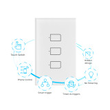 BroadLink Smart Wifi Touch Switch No Neutral Wire Required  wall Light Switch support Alexa Google Voice Control