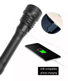 High lumen military grade flashlight 20w 3000lm Xhp70 Hunting Japan High Power Torch Light 2km Distance Flashlight