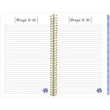 Custom Design Spiral 2022 Teacher Academic Planner with Stickers