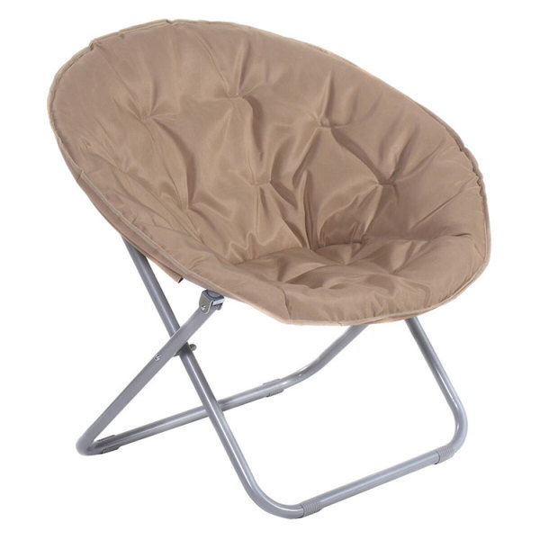 yellow folding cat baby children cartoon kids moon chair
