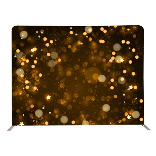 Straight Popular Portable Adjustable Dye Sublimation fabric backdrop display Trade Show Equipment