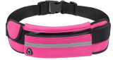 Fashion reflection waist bags phone belt bum fanny pack gym sport women ladies running belt with water bottle holder