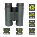 10x42 Binoculares Militares ED Glass Long Range Night Vision Binoculars Hunting