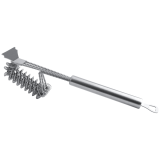 Stainless Steel Handle BBQ Cleaner Brush AL-BB1 3 Head Steel Cleaning Brush With Beer Opener