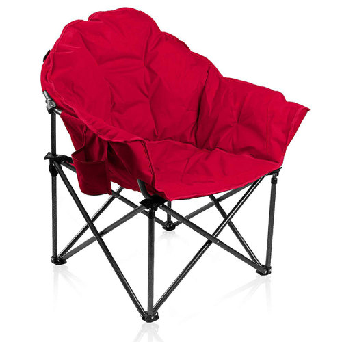 folding camping moon chair lightweight bench sun lounger chair teak beach with adjustable legs