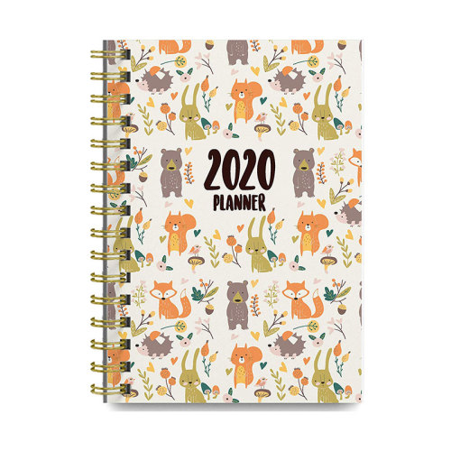 Custom Design Spiral 2022 Teacher Academic Daily Planner