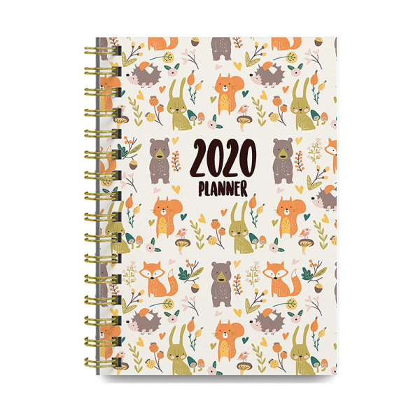 Custom Design Spiral 2022 Teacher Academic Daily Planner