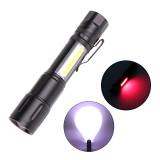 COB popular industrial led torch light stronglite USB  led rechargeable torch