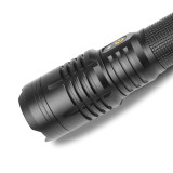 2000 Lumens 18650 26650 Aluminium Body XHP90 LED 3 Modes Dimming Zoomable Rechargeable Powerful Bright Flashlight