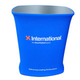 Folding Aluminum counter aluminium pop up promotion table Display Stand promotion table portable