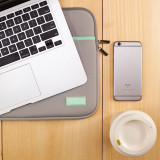 Neoprene protective laptop case bag with accessory pocket for macbook Pro 15 / Retina 15  for HP Acer Dell laptop sleeves