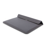 PU Leather Sleeve Case Laptop Leather Stand Cover Portable Notebook Protector Bag For Macbook 13 15 inch