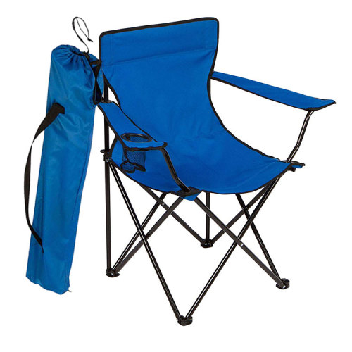 china outdoor portable simple hunting shoulder carry strap nylon camping beach gaming folding arm chair with cup holder