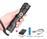 Rechargeable Tactical Flashlight Water Resistant XHP50 4000 lumens Zoomable Super Bright Flashlight Outdoor Torch