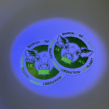 Wholesale Print Custom Vinyl Night Glow In Dark Logo Die Cut Waterproof Stickers