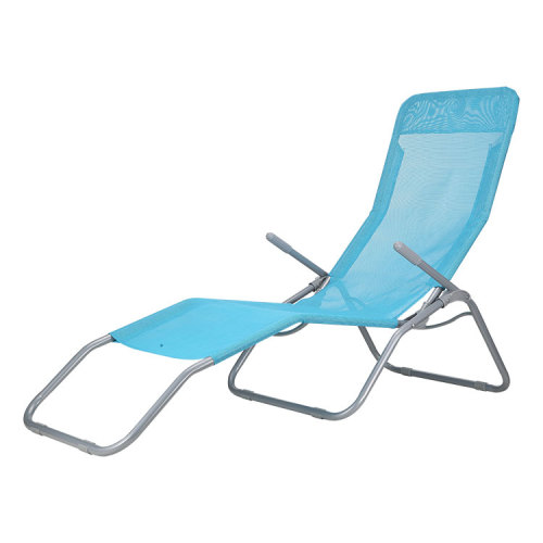 pvc relax leisure without arms low bed outdoor lightweight portable beach chaise sun lounge chair bed folding rocking chair