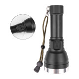 2000 lumens  aluminum alloy rechargeable long range lights strobe flash light usb flashlight