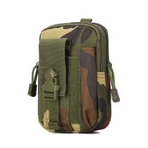 600D Men Molle Sport Phone Bags Outdoor Army Camo Camping Tactical Belt Fanny Pack Waist Military Pouch Pack