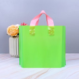 Wholesale Fancy Ecofriendly Custom Carry Cute Plastic Shopping Bags With Logos