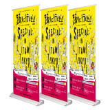 Exhibition activity advertising promotional roll up banner stand advertisement banner stand